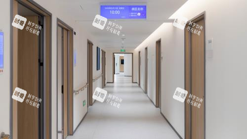 重慶愛爾眼科走廊環(huán)境示意圖