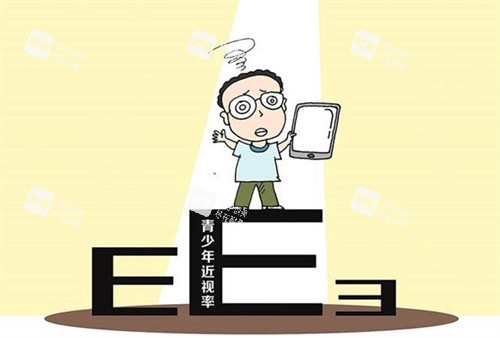 兒童近視的表現