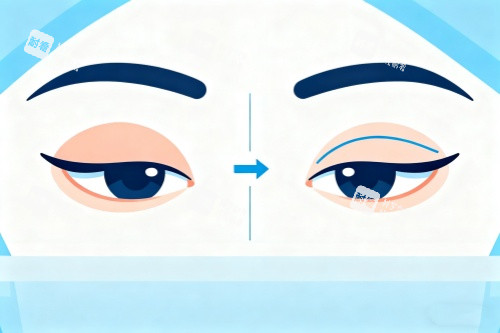 單眼皮和雙眼皮對(duì)比圖