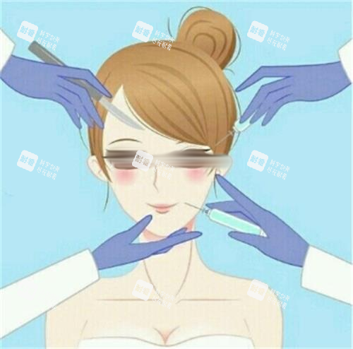 打針瘦臉示意圖