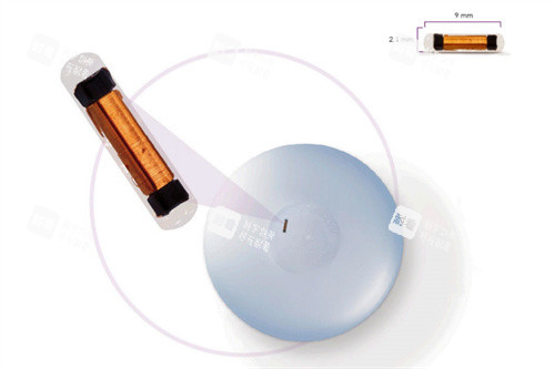 Motiva假體內(nèi)置芯片尺寸