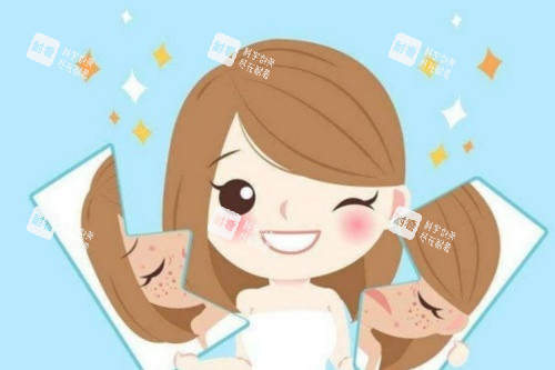 激光祛斑前后對(duì)比圖