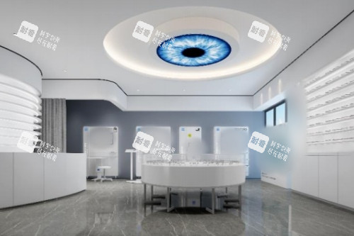 鄭州尖峰眼科醫(yī)院配鏡區(qū)